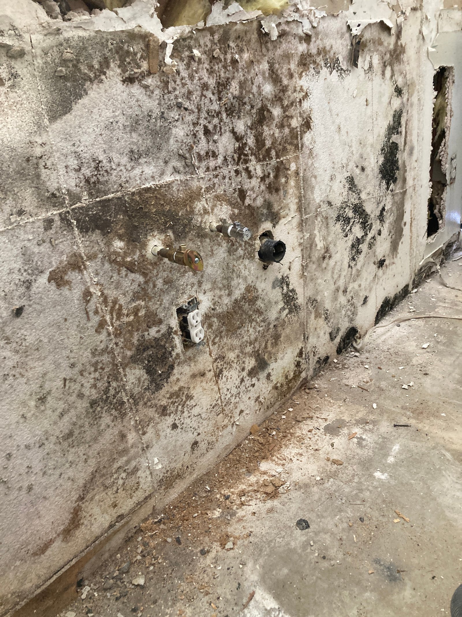 Completed residential restoration in Fresno